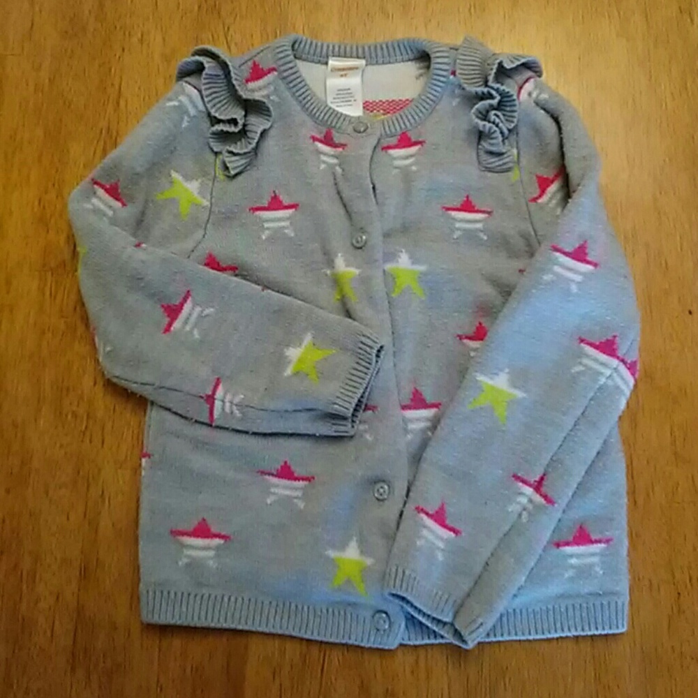 🌺 5/$15 Gymboree Star Cardigan